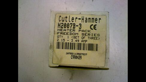 CUTLER-HAMMER H2007B-3 -PACK OF 3- OVERLOAD HEATER PACK H2007B-3 -PACK OF 3- in Kuwait