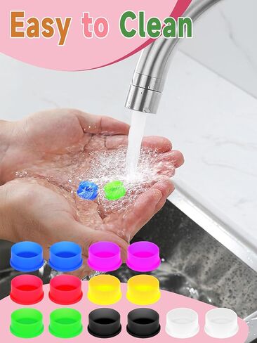 35PCS 3ml Vial Caps, Peptide Caps for 1ml 2ml 3ml 4ml Vials Peptide Storage Protective Cap, Reusable Silicone Vial Covers Fit Peptide Case for Fridge by DawnBox, Leak-Proof and Dust-Proof. in Kuwait