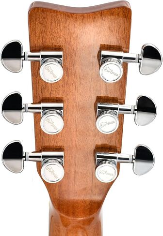 FRETJOYB 18:1 Upgraded 3x3 Locking Guitar Tuners Guitar Tuning Pegs for Acoustic or Electric Guitar Tuning Keys Machine Heads Replacement-Chrome in Kuwait