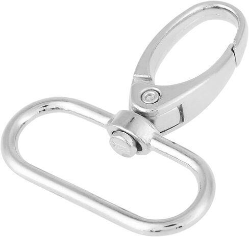 20Pcs Zinc Alloy Bag Clasps, Swivel Trigger Clips Keychain Hooks with 4 Sizes for DIY Projects, Daily Carry, Handbags, Luggage, Outdoor Gear, Crafts, and More in Kuwait