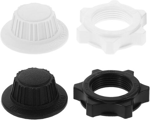 4Pcs Fan Nut Covers Plastic Caps for Easy Installation Compatible with Various Floor Fan Models Minimize Vibration Secure Blade in Kuwait