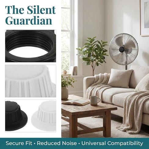 4Pcs Fan Nut Covers Plastic Caps for Easy Installation Compatible with Various Floor Fan Models Minimize Vibration Secure Blade in Kuwait