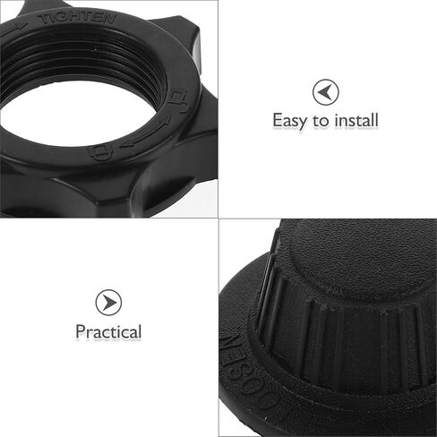 4Pcs Fan Nut Covers Plastic Caps for Easy Installation Compatible with Various Floor Fan Models Minimize Vibration Secure Blade in Kuwait