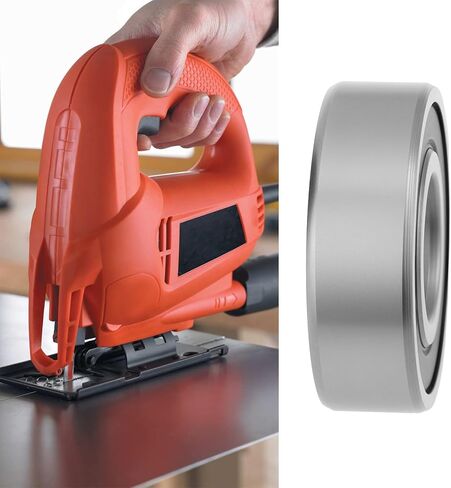 2PCS Miter Saw Ball Bearings 605040-27 6202RS 15x35x11mm Compatible with Black and Decker D24000 D28474W Cutting Tools in Kuwait