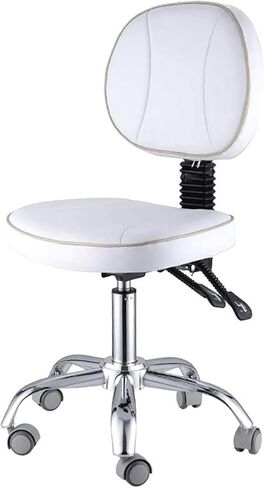 Dental Assistant Chairs, Ergonomic Rolling Stool 360°Rotating Bar Chair Hydraulic Gas Lift Swivel Stool,Multi-Purpose Office Desk Chair, for Barber Shop, Nail Salon,Labs in Kuwait