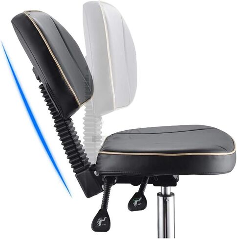 Dental Assistant Chairs, Ergonomic Rolling Stool 360°Rotating Bar Chair Hydraulic Gas Lift Swivel Stool,Multi-Purpose Office Desk Chair, for Barber Shop, Nail Salon,Labs in Kuwait