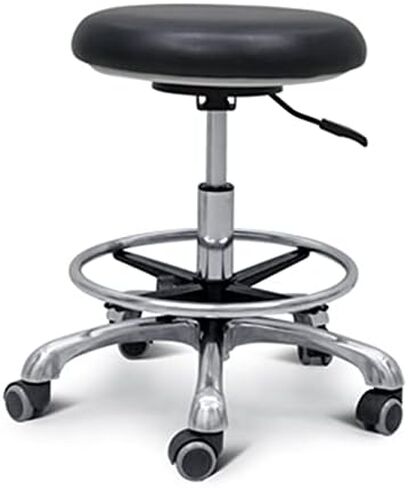 Rotating Dental Chair with Height-Adjustable Assistant Chair, PU Leather Saddle Design for Clinics and Salons, Comfortable Ergonomic Armrests (A2) in Kuwait