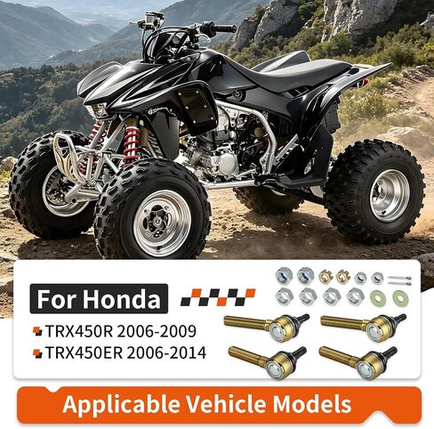 قابل للتعديل A-الذراع وصلات كروية لهوندا TRX450R TRX450ER 2006-2014 51350-HP1-600 51360-HP1-600 51370-HP1-600 51380-HP1-600 in Kuwait
