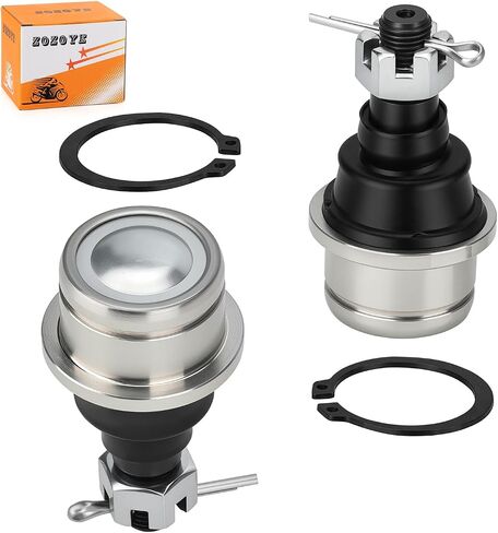 2Pcs Upper or Lower Ball Joints For Honda Rancher Foreman Rubicon Pioneer 350 400 420 450 500 520 650 680 700 700-4 1000 1000-5 1998-2024 51375-HP5-601 51355-HN0-A01 in Kuwait