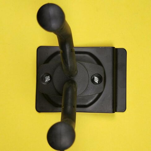 Veemoon 2pcs Wall Mounted Guitar Hangers for Folk Guitar and Bass Plastic and Sponge Material with Screws Included Safe and Firm Space Saving in Kuwait
