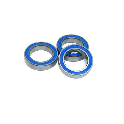 Small Sealed Steel Ball Bearing 10pcs 6701RS/686/687/6882RS ABEC-3 Miniature Thin Section Bearings Blue Seals Model(MR63-2RS 3x6x2.5mm) in Kuwait