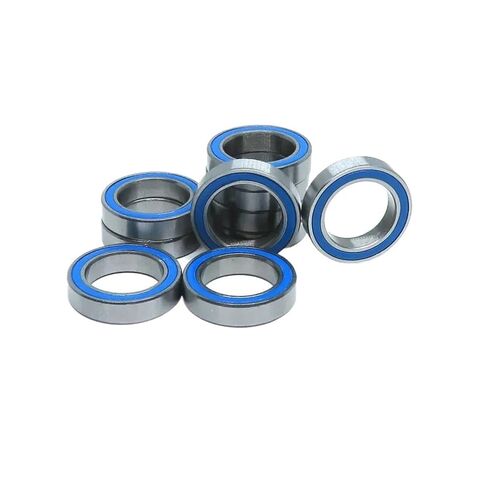 Small Sealed Steel Ball Bearing 10pcs 6701RS/686/687/6882RS ABEC-3 Miniature Thin Section Bearings Blue Seals Model(MR63-2RS 3x6x2.5mm) in Kuwait