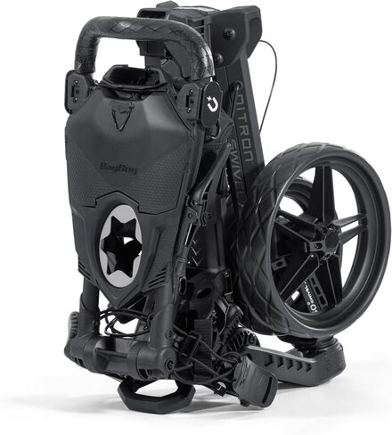 Bag Boy Nitron Swivel Golf Push Cart, Black/Slate in Saudi Arabia