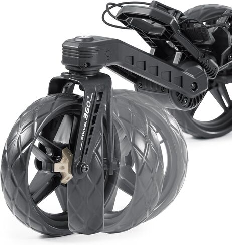 Bag Boy Nitron Swivel Golf Push Cart, Black/Slate in Saudi Arabia