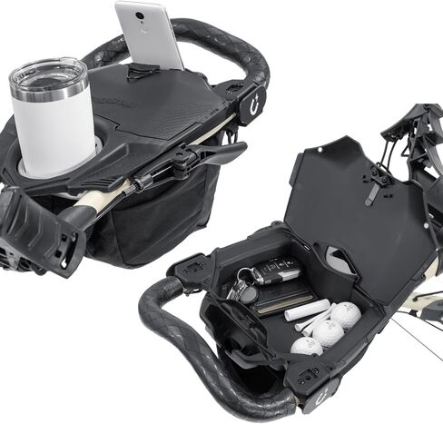 Bag Boy Nitron Swivel Golf Push Cart, Black/Slate in Saudi Arabia