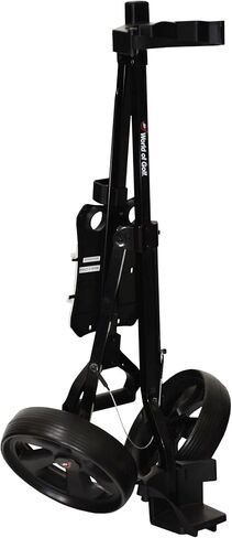 Jef World Of Golf Deluxe Steel Golf Cart, Black in Kuwait