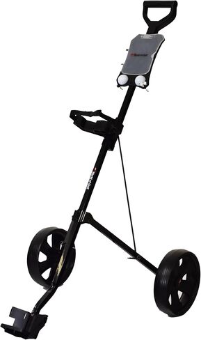Jef World Of Golf Deluxe Steel Golf Cart, Black in Kuwait