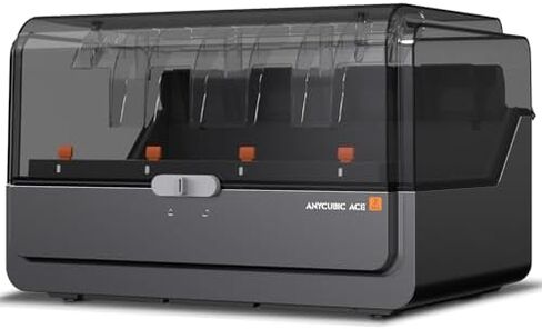 (حزمة كومبو Anycubic Kobra S1) طابعة Anycubic Kobra S1 ثلاثية الأبعاد + Anycubic ACE 2 Pro، طابعة ثلاثية الأبعاد متعددة الألوان بحد أقصى 600 مم/ثانية طباعة عالية السرعة ودقة عالية، 9.8x9.8x9.8 in Kuwait