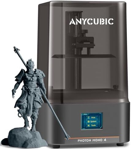 ANYCUBIC Photon Mono 4 and Wash & Cure 3.0, Resin 3D Printer Bundle in Kuwait
