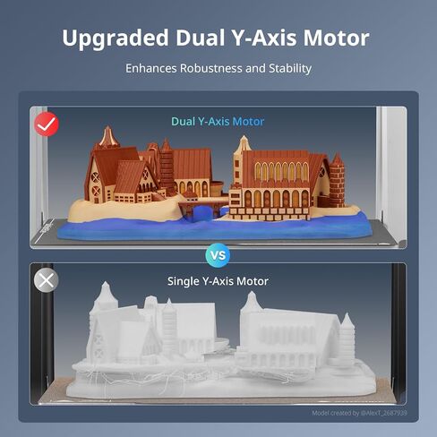Bundle Anycubic Kobra 3 Max Combo 3D Printer, Support Multi Color Printing 600mm/s High-Speed Printing, Large Build Volume 420x420x500mm, Auto Leveling & Smart Vibration Compensation PEI Plate in Kuwait