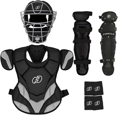 FORCE3 Junior Defender Full Catchers Set - Meets NOCSAE - Ages 6-9 in Saudi Arabia