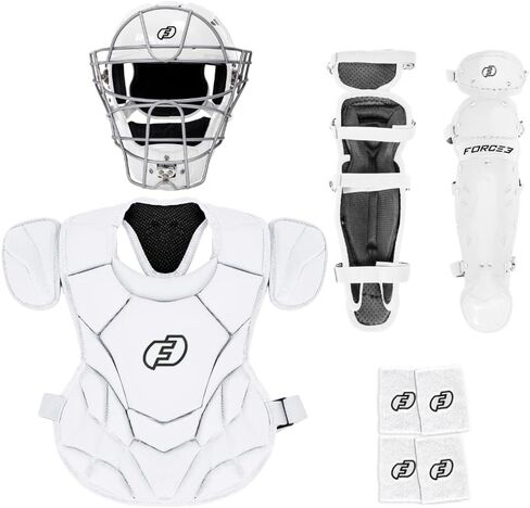 FORCE3 Junior Defender Full Catchers Set - Meets NOCSAE - Ages 6-9 in Saudi Arabia