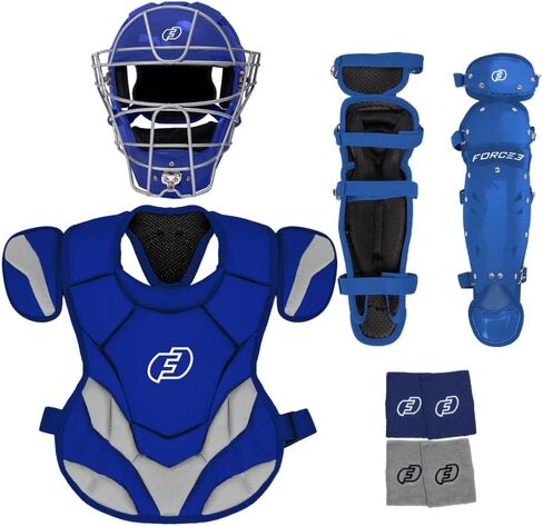 FORCE3 Junior Defender Full Catchers Set - Meets NOCSAE - Ages 6-9 in Saudi Arabia
