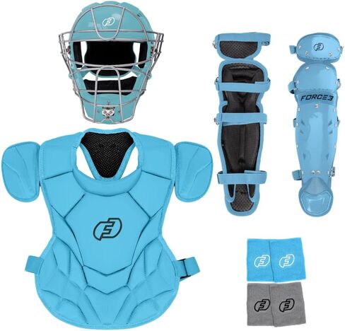FORCE3 Junior Defender Full Catchers Set - Meets NOCSAE - Ages 6-9 in Saudi Arabia