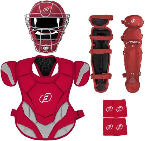 FORCE3 Junior Defender Full Catchers Set - Meets NOCSAE - Ages 6-9 in Saudi Arabia