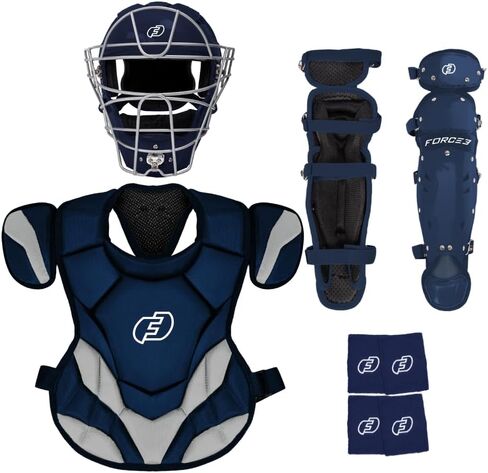 FORCE3 Junior Defender Full Catchers Set - Meets NOCSAE - Ages 6-9 in Saudi Arabia