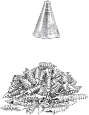 RiToEasysports Anti Slip Ice Snow Spikes Carbide Wheel Antislip Snow Spike 50pcs 27mm Screw Tire Rivets for Car Motorcycle Off Road Use on Ice Mud Roads in Saudi Arabia