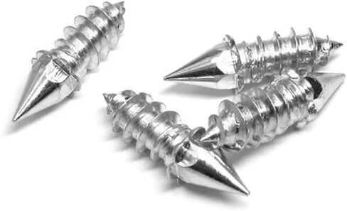 RiToEasysports Anti Slip Ice Snow Spikes Carbide Wheel Antislip Snow Spike 50pcs 27mm Screw Tire Rivets for Car Motorcycle Off Road Use on Ice Mud Roads in Saudi Arabia