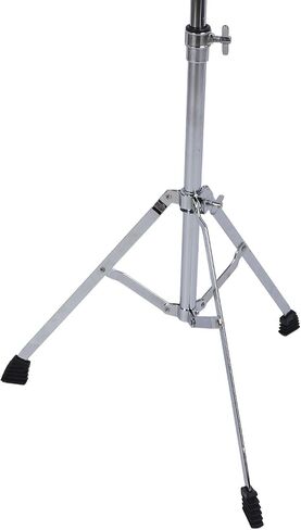 Drum Cymbal Stand Cymbal Straight Stand Boom Adjustable Height 59-120cm Foldable Design with Iron Material for Drums Instruments Music Playing in Kuwait