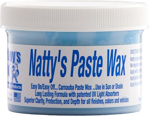 PoorBoys Nattys Carnauba Paste Wax Blue 8ounce in Kuwait