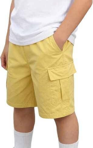 Boys Cargo Shorts Quick Dry Hiking Shorts YouthPull-On Hiking Short Pant for Outdoor Camping Short in Kuwait