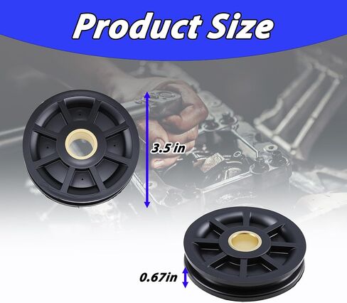 Upgraded Lower Pulley Sheave Kit Compatible with Rotary Lift SPOA7 SPOA9 SPOA10 2-Post Lift Replace N377 FJ7116-1 BH-7500-50N in Kuwait