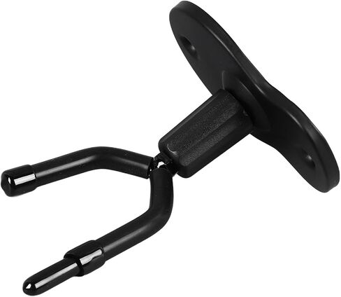 Violin Wall Mount Hanger with Bow Holder for Home & Studio, Heavy Duty Metal Violin Hanger Adjustable Viola Hook for 1/4-4/4 Size, Non-Slip Rubber Padding, Easy Wall Mount Set in Kuwait