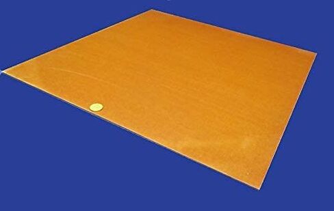 صفائح الفينولية من قماش Micarta بسمك 250 بوصة (1/4 بوصة) × 24 بوصة × 24 بوصة قطعة واحدة in Kuwait