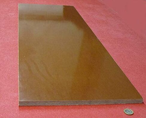 Micarta Canvas CE Phenolic Sheets .500" (1/2") Thick x 12" x 24" in Kuwait