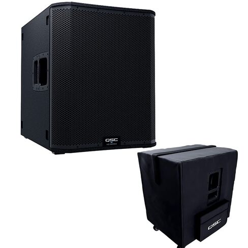 مجموعة مضخم الصوت QSC KS118 Active مقاس 18 بوصة غطاء مبطن KS118-CVR in Kuwait