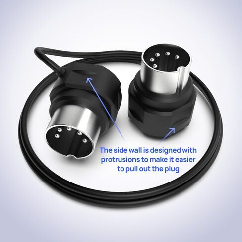 CME MIDI Thru5 WC + 4-Pack 1-FT MIDI Cables - High-speed 1-to-5 MIDI Thru box + 4-Pack 5-pin DIN Low-Profile MIDI cables in Kuwait