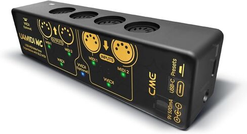 CME U4MIDI WC + WIDI Core - واجهة MIDI هجينة 2 في 2 خارج + WIDI Premium Bluetooth MIDI in Kuwait