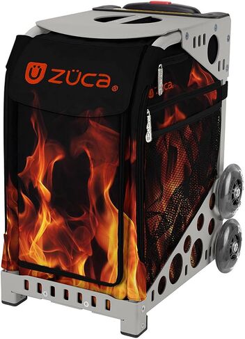 ZUCA "Blaze Sport Insert Bag, Black Frame with Flashing Wheels in Kuwait