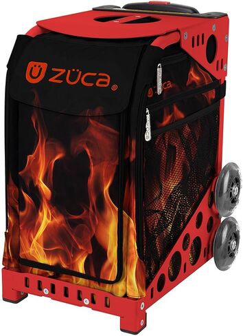 ZUCA "Blaze Sport Insert Bag, Black Frame with Flashing Wheels in Kuwait