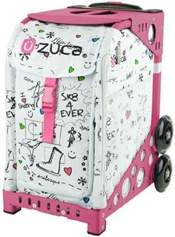 ZUCA Bag SK8 Insert & Pink Frame w/Flashing Wheels in Saudi Arabia