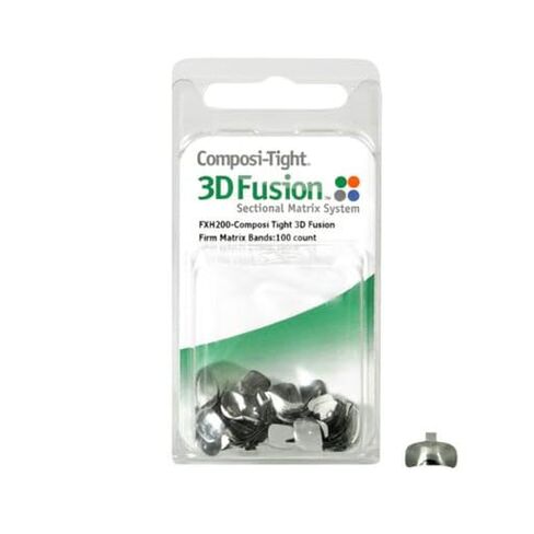 Garrison FXH200 Composi-Tight 3D Fusion Firm Matrix Bands Large Molar 6.1mm 100/Pk in Kuwait