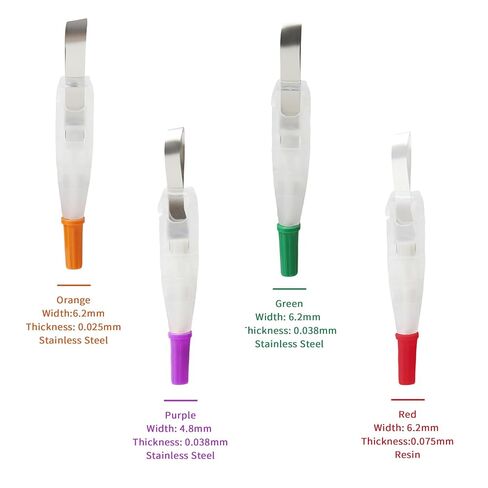 Dental Matrix Bands 180°Adjustable Retainer Metal Restoration Matrix-Profecto Sectional Matrix for Dental Restorations(4 Size 4 Colors) in Kuwait