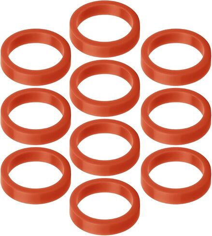 1" NPSH Fire Hose Gasket 10 Pack Cam and Groove Silicone Washer Seal for Leak-Proof Connection Replacement Parts for Firefighting Irrigation Industrial in Saudi Arabia