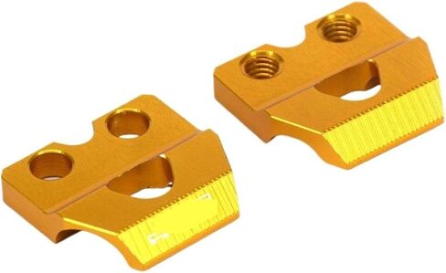 1 Pair Motorcycle Snap Line Hose Holder Cable Clamp, CNC 6061 Aluminum Clip Compatible with RM125 RM250 RMZ250 RMZ450 DRZ400SM in Kuwait