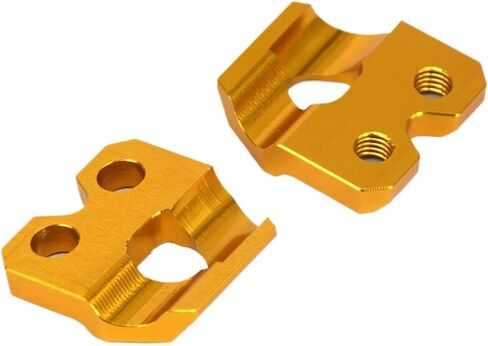 1 Pair Motorcycle Snap Line Hose Holder Cable Clamp, CNC 6061 Aluminum Clip Compatible with RM125 RM250 RMZ250 RMZ450 DRZ400SM in Kuwait